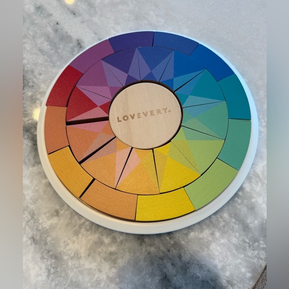 Lovevery Color Theory Puzzle & coordinating Charlie Lears Something New Book - Picture 4 of 4